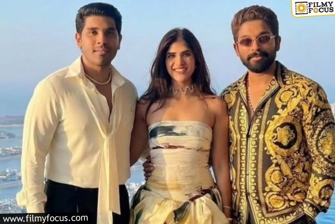 Allu Sirish And Nayanika’s Pre-Wedding Party Goes Viral