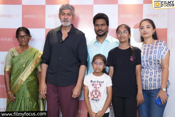 Actor Jagapathi Babu Launches Ram Koniki’s New “Koniki Luxe” Skincare In Hyderabad