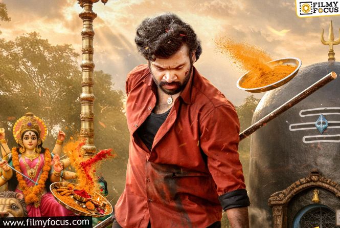 RAYSUN Productions Unveils Intense First Look Of Young Hero Karthik Jayanthi In “Rayavalasa”