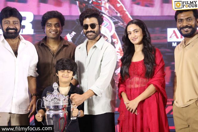 Sharwanand Celebrates Big Response For Biker