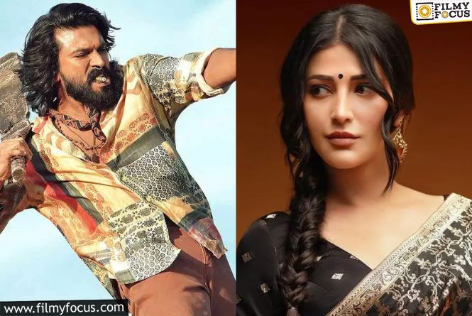 Shruti Haasan To Sizzle In Peddi Song