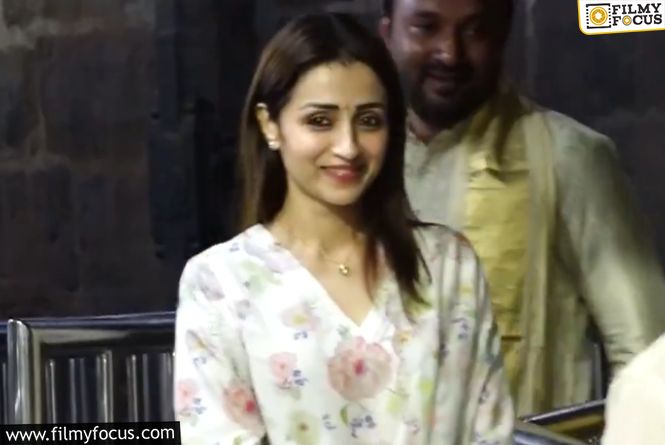 Birthday Prayers And Buzz Around Trisha