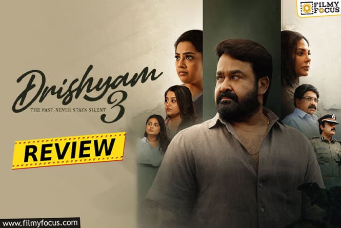 Drishyam 3 Movie Review & Rating!