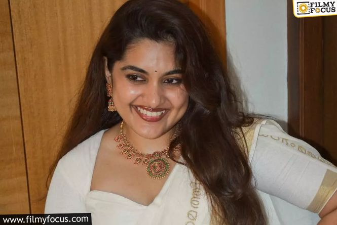 Emotional Moment For Nivetha In Theatre