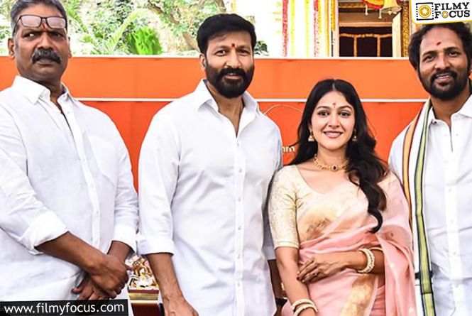 Grand Start For Gopichand’s Next Big Film