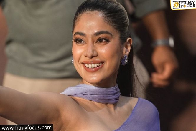 Janhvi Shares Emotional Words About Telugu Audience