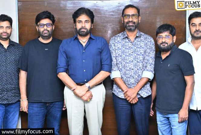 Tollywood Producers Meet Pawan Kalyan