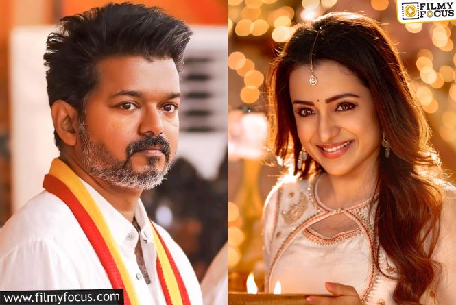 Trisha Visits Vijay After Tirumala Darshan